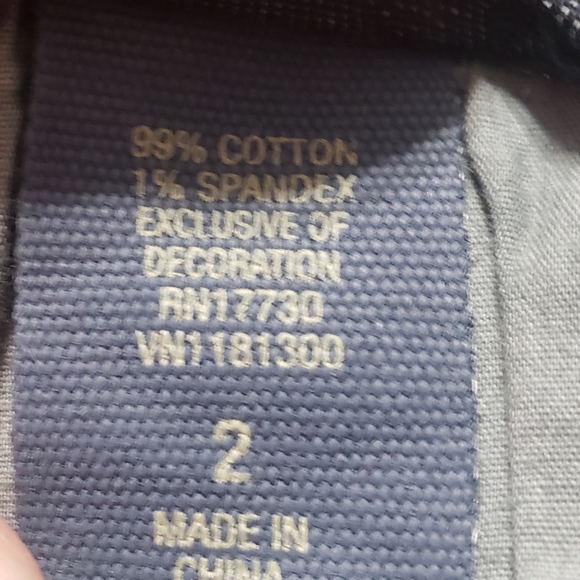 Converse One Star Sz 2 NWT Wide Leg Jeans - Picture 13 of 16